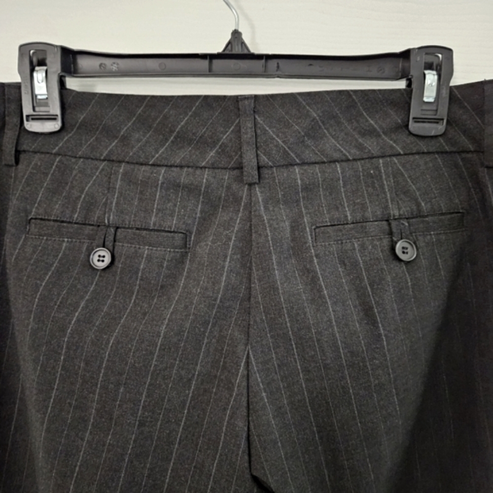 NEW YORK & CO FLARE LEG PANTS SZ 6 PETITE GRAY - Picture 3 of 8